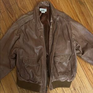 Men's Banana Republic Brown Leather Jacket